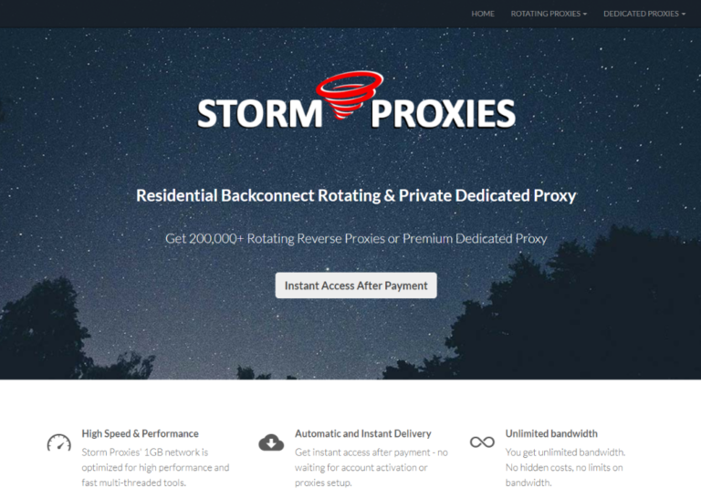 Storm Proxies Review – Is It Worth It?