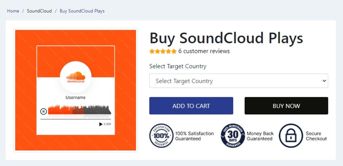Buy Real Media - Buy SoundCloud Plays