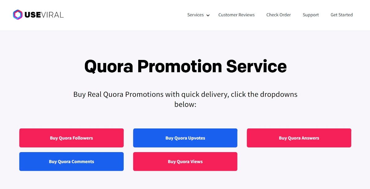 UseViral - Quora Promotion & Marketing Service