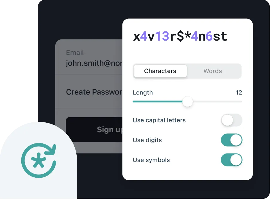 NordPass Generate Passwords