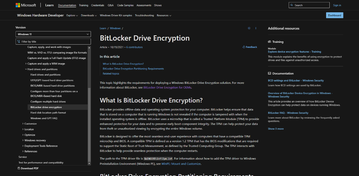 Microsoft BitLocker