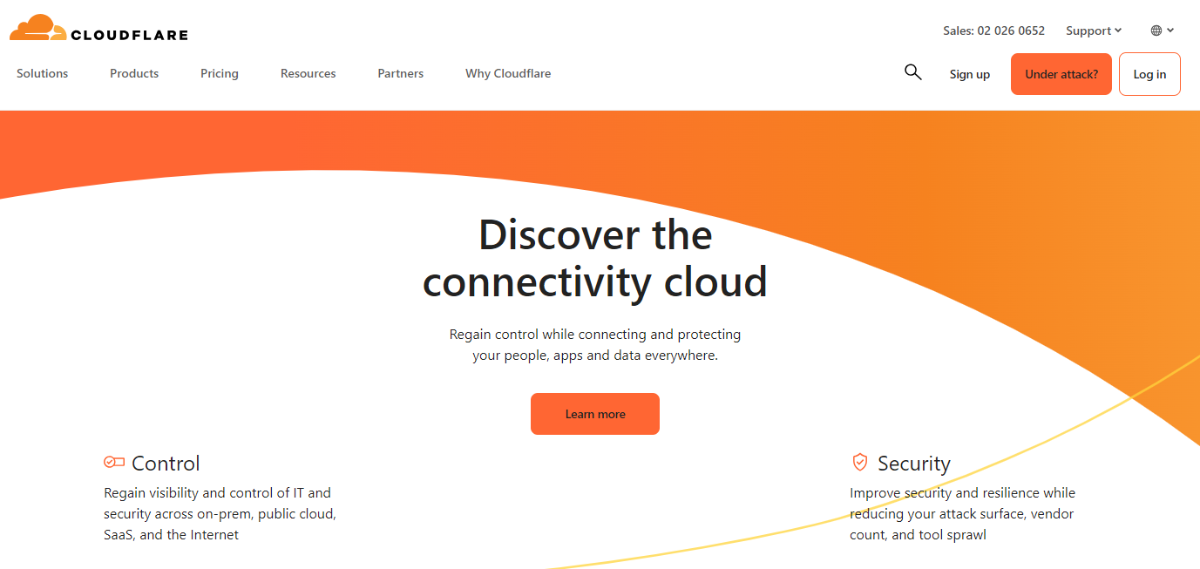 Cloudflare Home