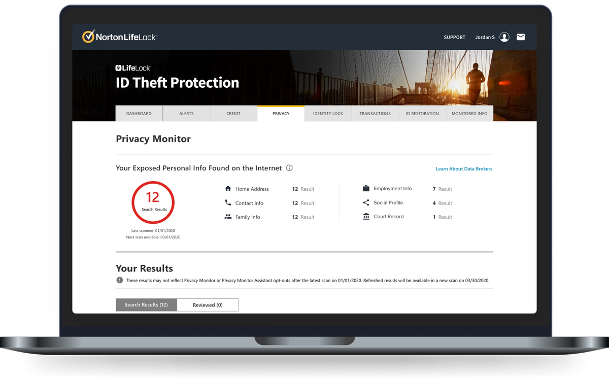 Norton Privacy Monitor 307