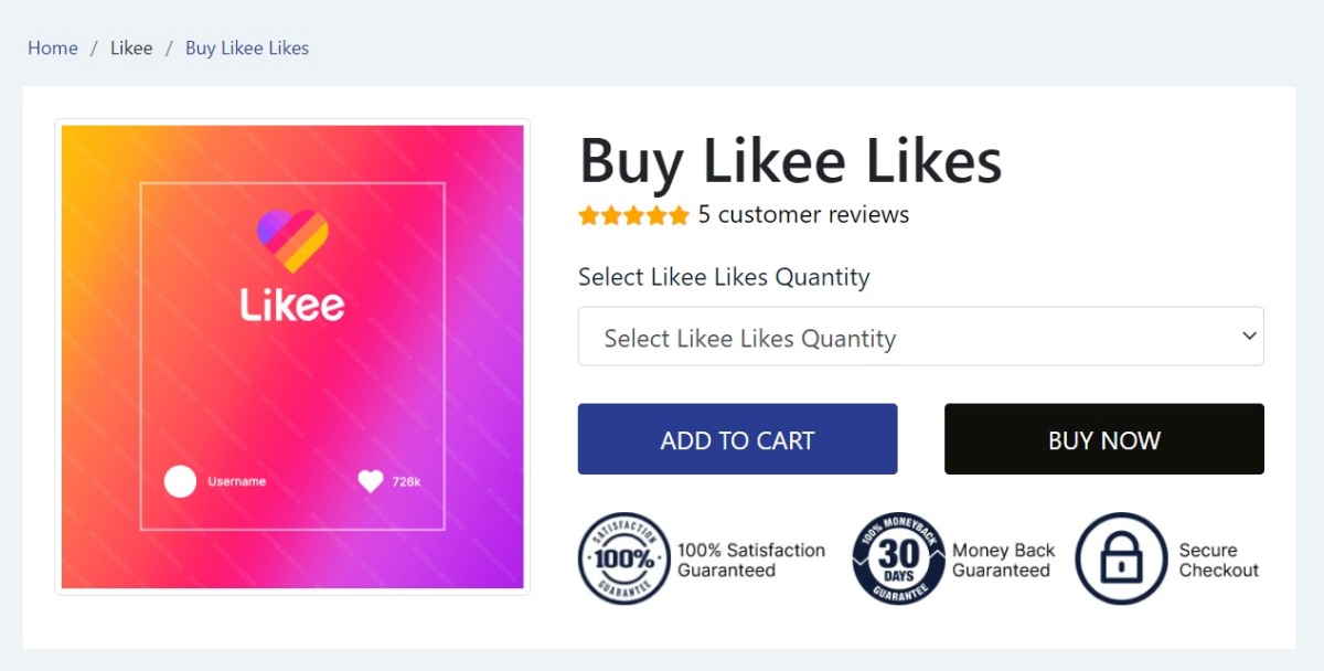 Buy Real Media - Buy Likee Likes