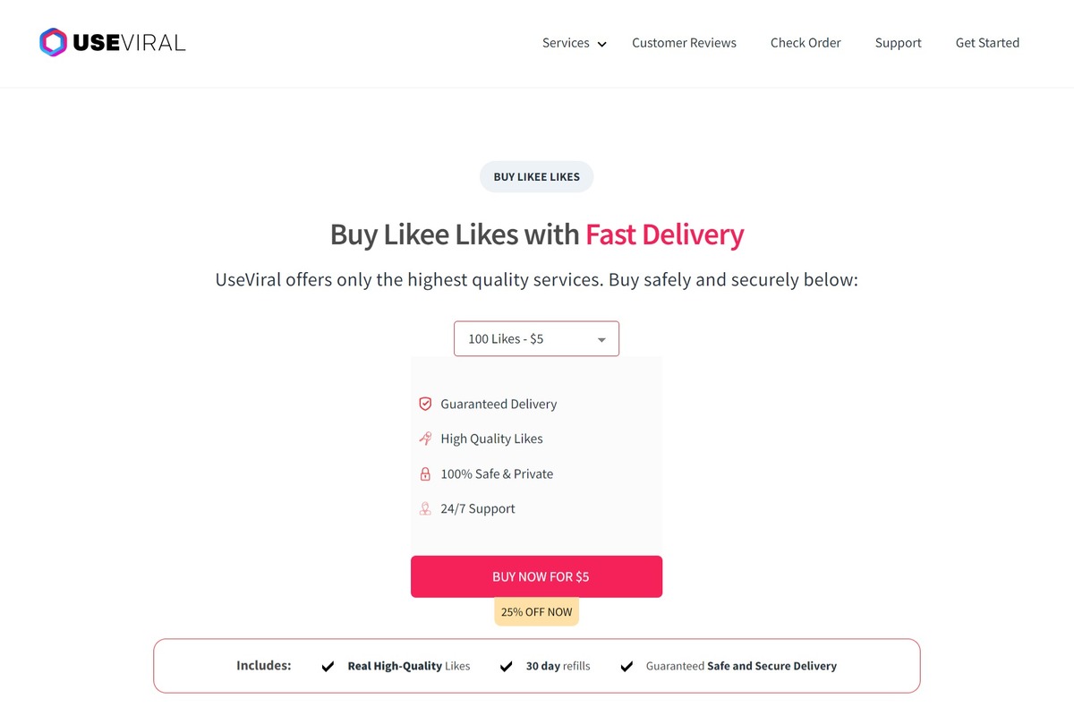 UseViral - Buy Likee Likes