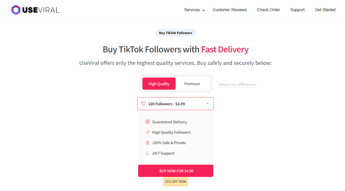 UseViral Buy TikTokFollowers
