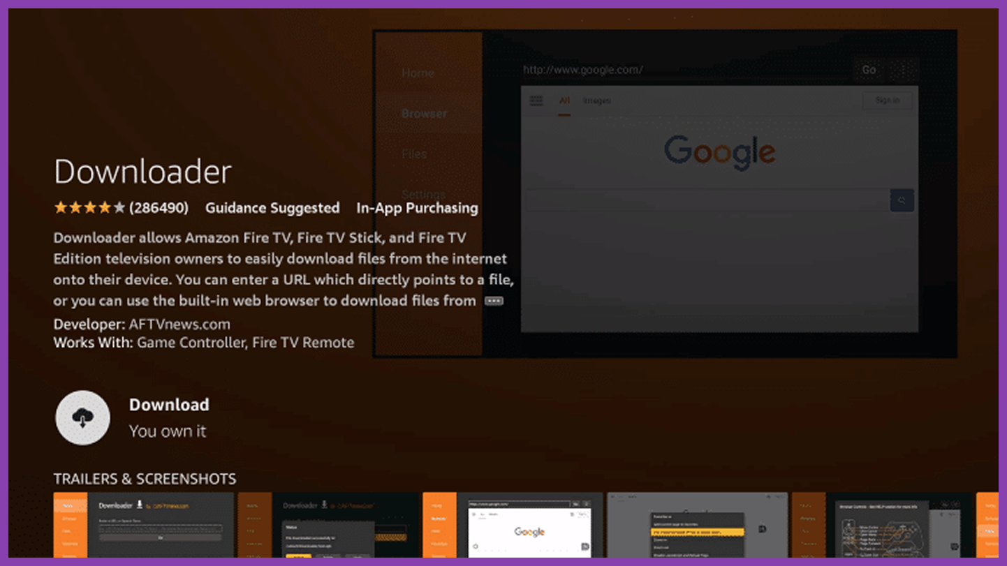 program to install