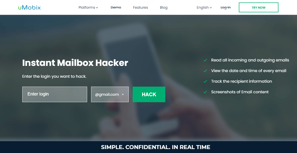 uMobix Gmail Hack 2