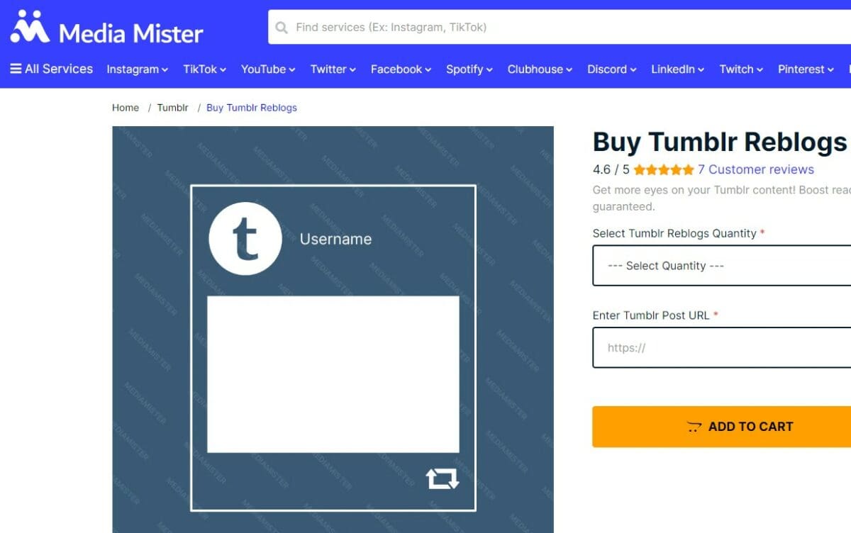 Buy Real Reblogs from Media Mister How to Get More Reblogs on Tumblr