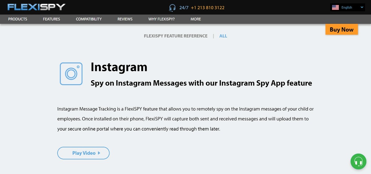 FlexiSPY Instagram