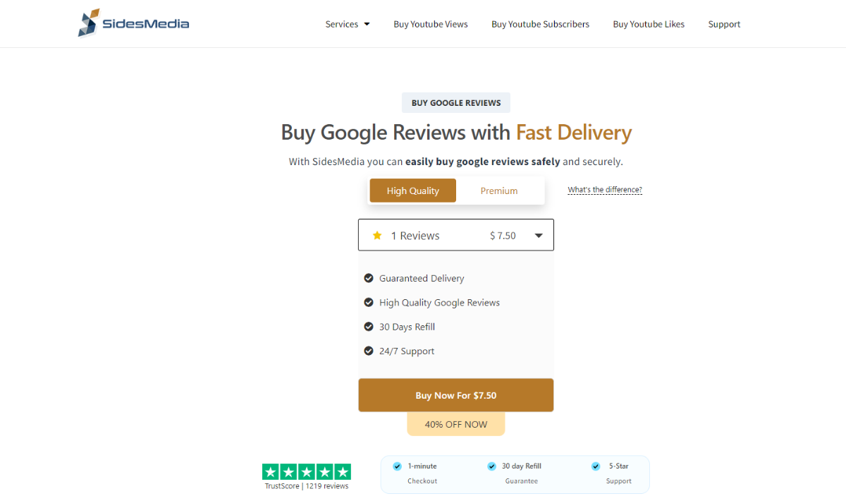 SidesMedia Buy Google Reviews 1