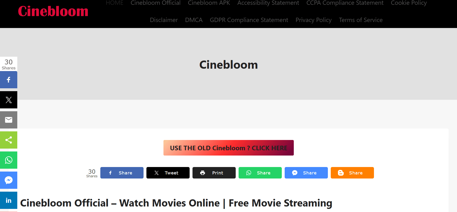 Cinebloom
