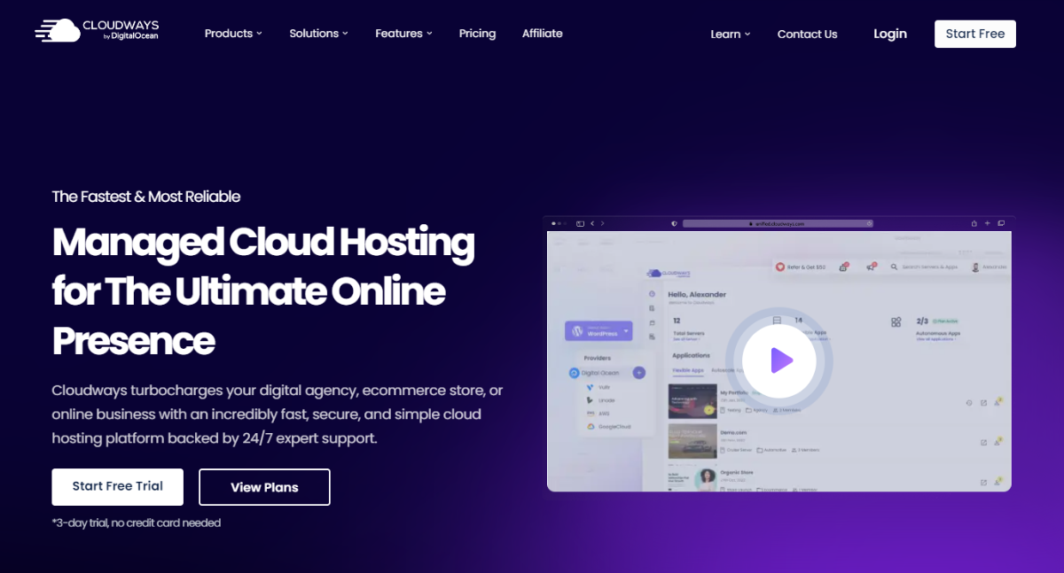 Cloudways Home