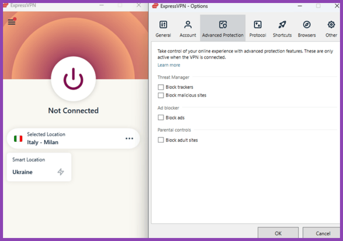 Security features