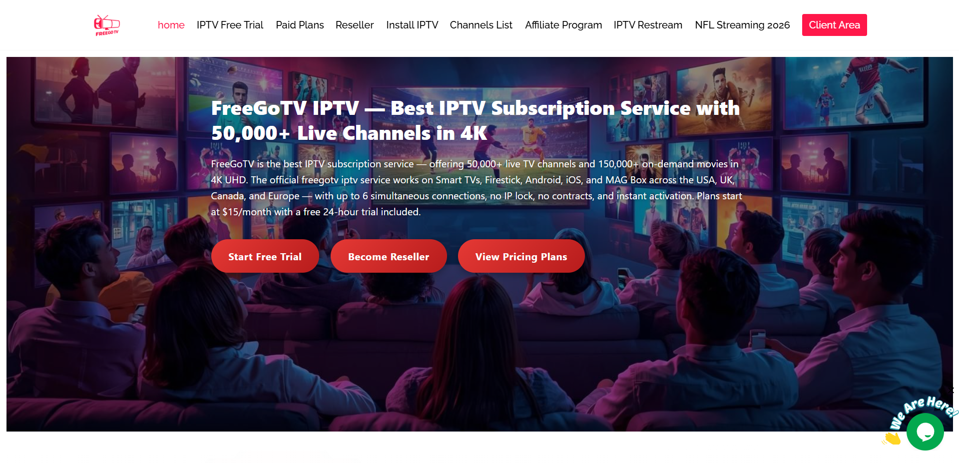 FreeGo TV Home
