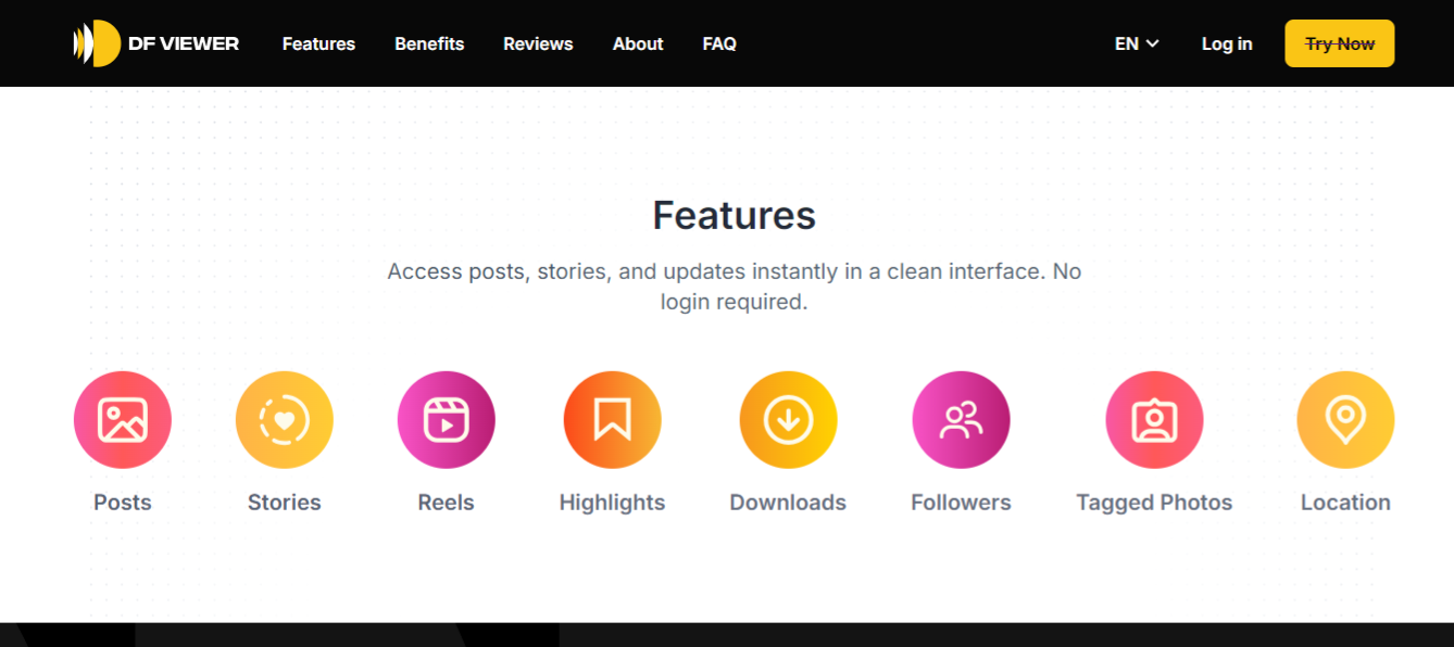 DF Viewer Features