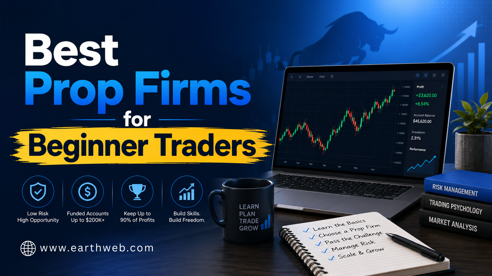 Best Prop Firms for Beginner Traders