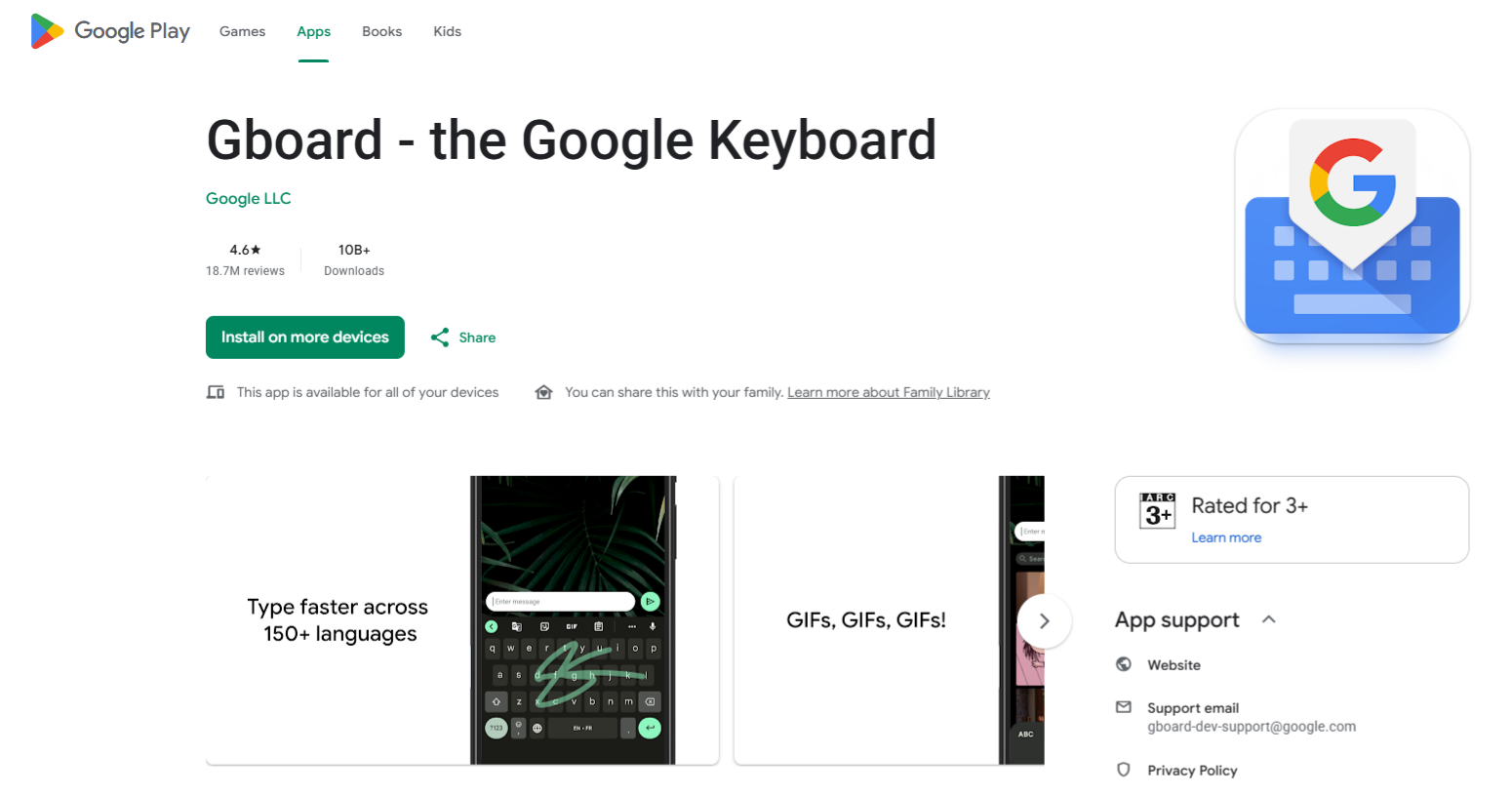 Google Voice Typing and Gboard